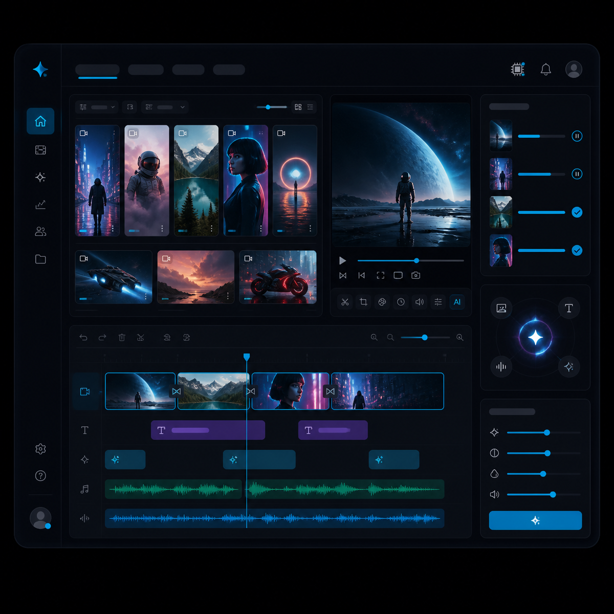AI video production service — Scailr AI content automation