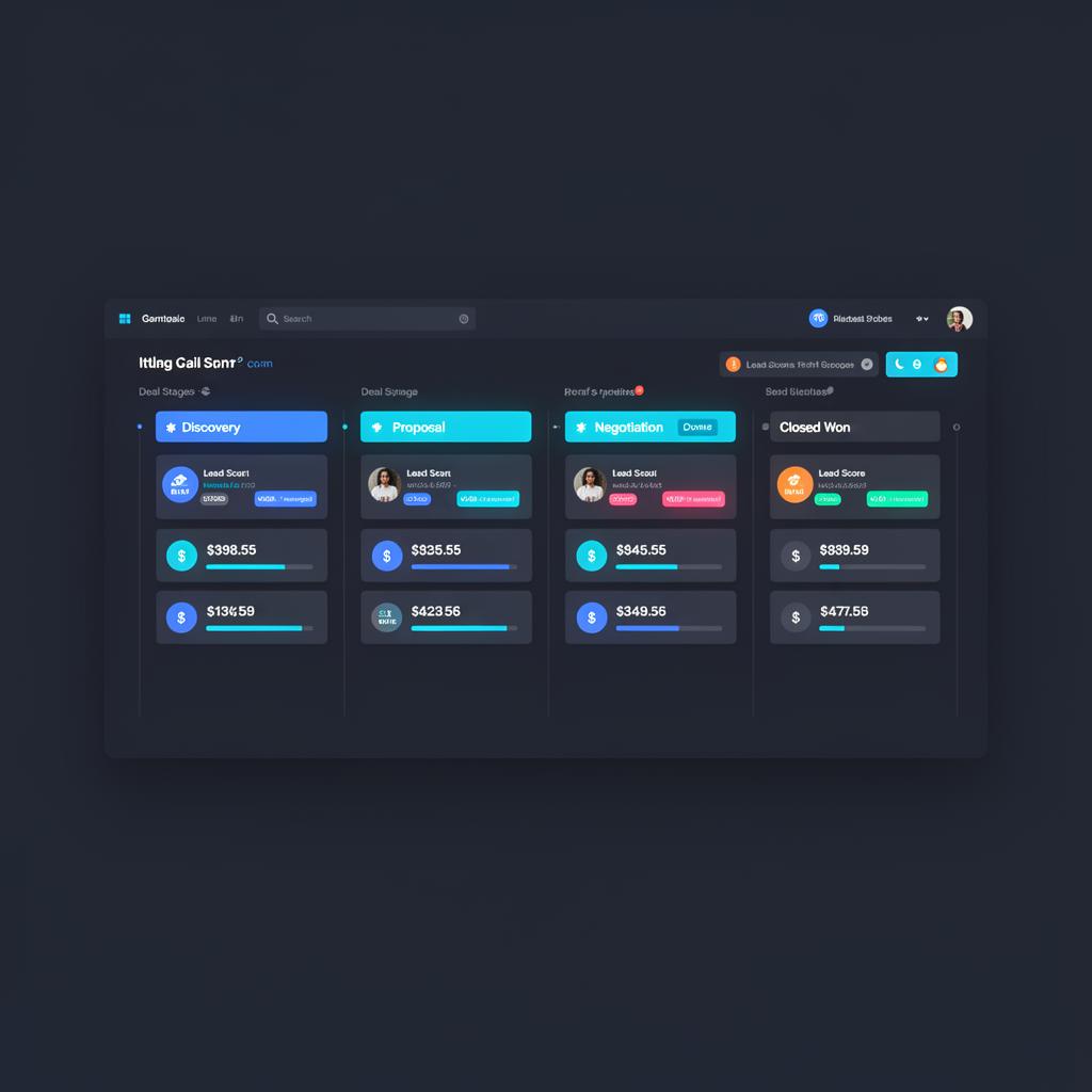 AI cold email outbound engine dashboard — Scailr AI lead generation