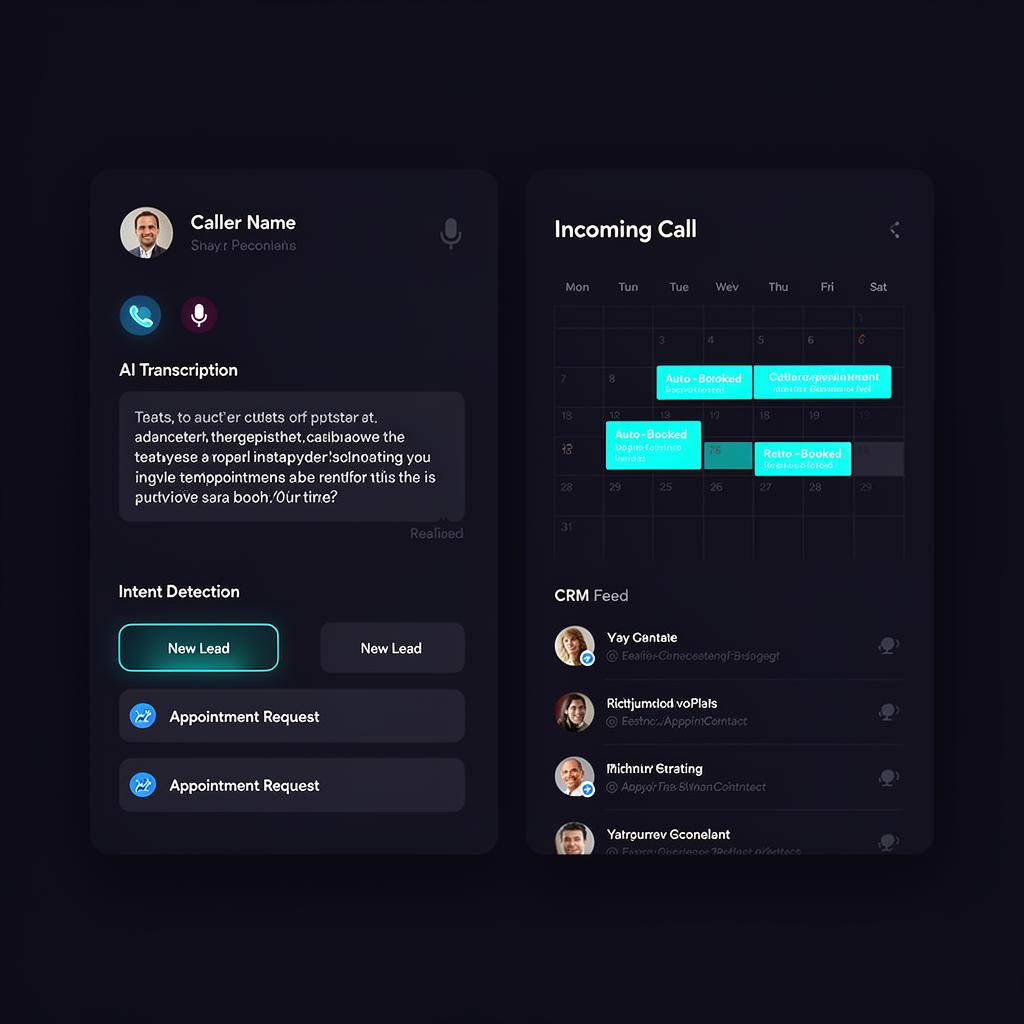 AI voice agent and receptionist service — Scailr AI automation