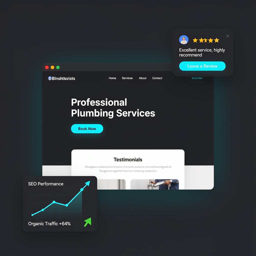 Website SEO and online presence system — Scailr AI automation